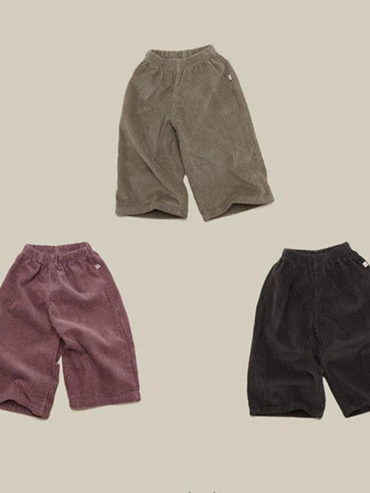 Little Foxx – Corduroy Wide Pants