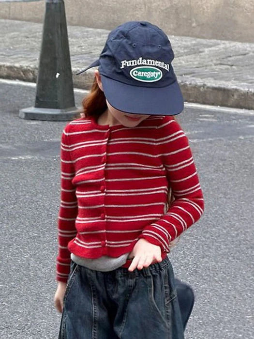 Little Foxx – Two-tone Striped Knit