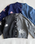 Little Foxx – Star Colorblock Cardigan