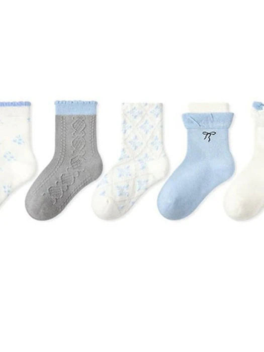 Little Foxx – Blue Ribbon Socks Set
