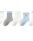 Little Foxx – Blue Ribbon Socks Set