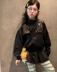 Little Foxx – Answer Banding Leather Jacket