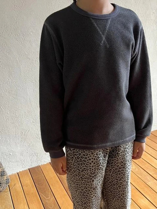 Little Foxx – Stitch Waffle Tee