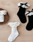 Little Foxx – Two Color Ribbon Socks Set
