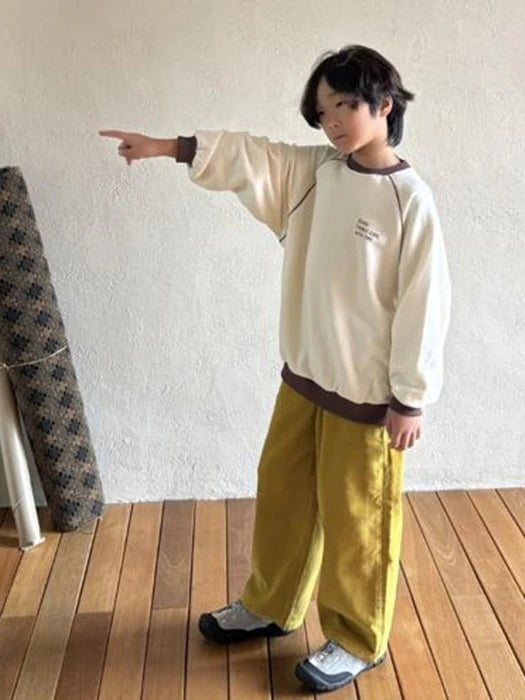 Little Foxx – Piping Raglan Sweatshirt