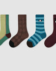 Little Foxx – Blue Striped Socks Set