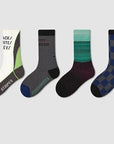 Little Foxx – Check Strip Socks Set