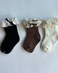 Little Foxx – Lace Ribbon Socks Set