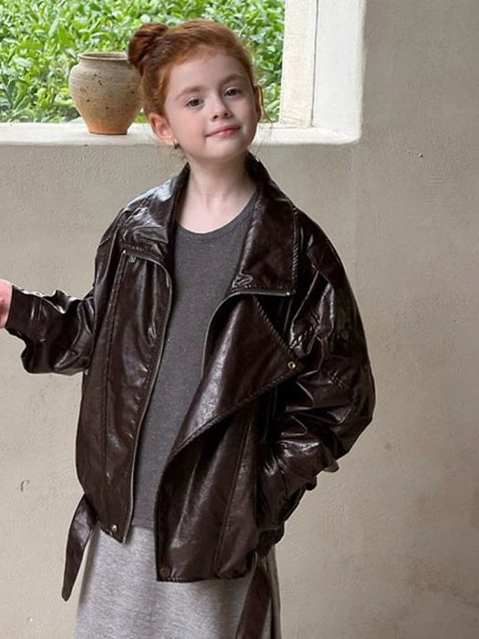 Little Foxx – Recen Loose Leather Jacket