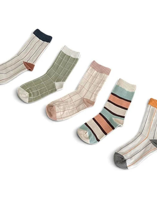 Little Foxx – Jool Check 5-Pack Socks