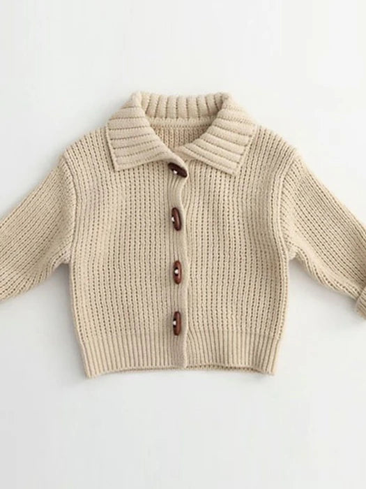 Little Foxx – West Button Collar Knit