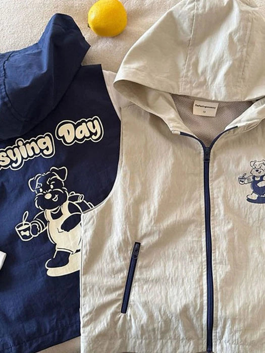 Little Foxx – Busying Day Hooded Vest