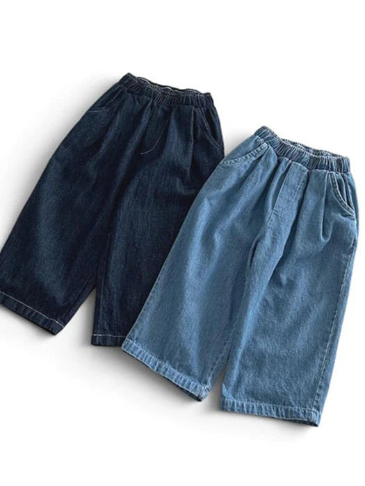Little Foxx – Denim Chino Pants