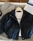Little Foxx – Sky Leather Jacket