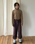 Little Foxx – Button Velour Pants