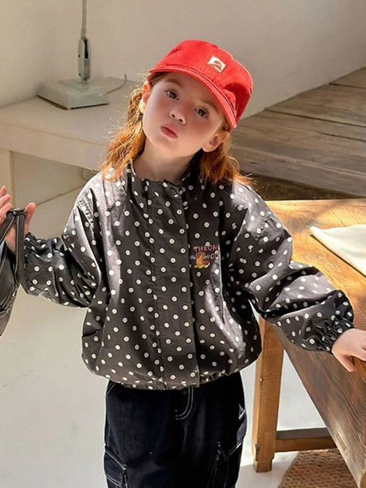 Little Foxx – Black Dot Jacket