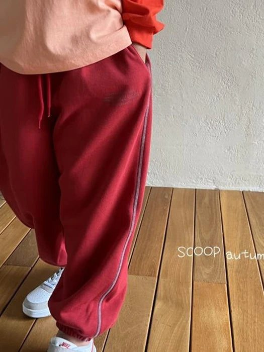 Little Foxx – Lettering Jogger Pants