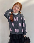 Little Foxx – Pink Bear Cardigan