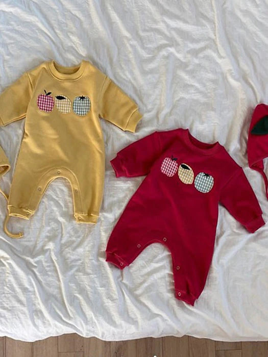 Little Foxx – Fruity Patch Baby Suit (With Bonnet)