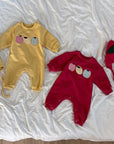 Little Foxx – Fruity Patch Baby Suit (With Bonnet)