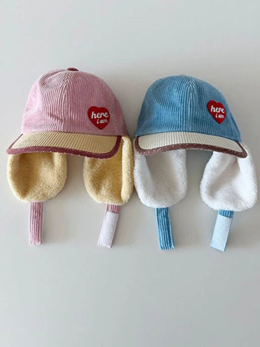 Little Foxx – Heart Corduroy Ball Cap