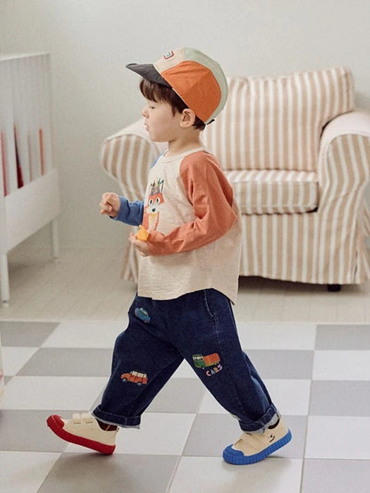 Little Foxx – New Cargo Stretch Denim Pants
