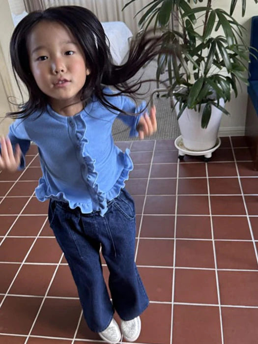 Little Foxx – Raw Denim Pants
