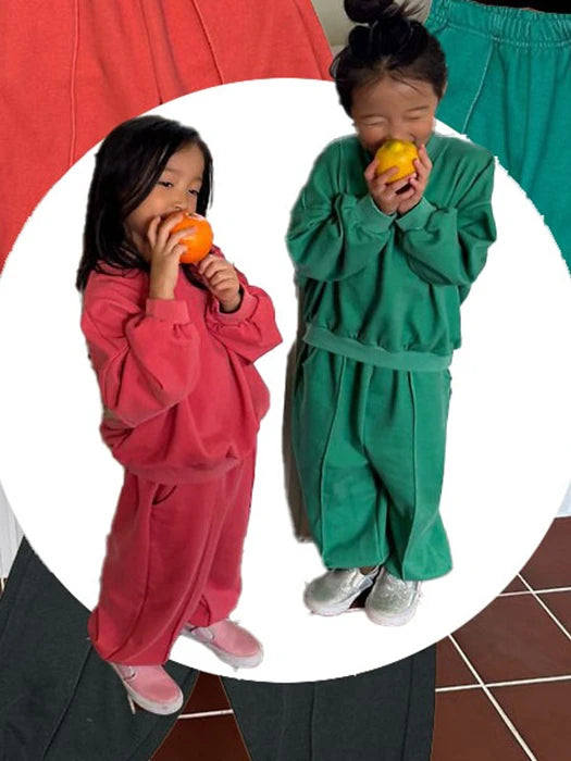 Little Foxx – Pigment Pin Tuck Jogger Pants