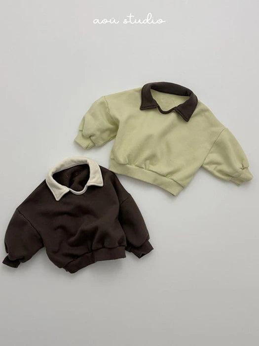Little Foxx – Butter Collar Sweatshirt