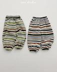 Little Foxx – Mozzi Striped Jogger Pants