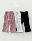 Little Foxx – Bootcut Ribbed Mink Pants
