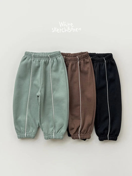 Little Foxx – Fleece Stripe Jogger Pants