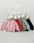Little Foxx – Simple Color Block Fleece Hoodie