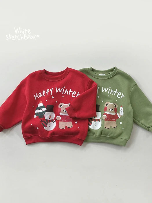 Little Foxx – Snow Fleece Sweatshirt