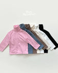 Little Foxx – Peach Turtleneck Tee