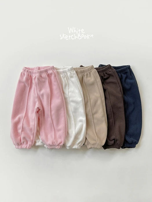 Little Foxx – Fleece Pintuck Pants