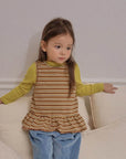 Little Foxx – Woolly Sleeveless Frill Tee
