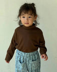 Little Foxx – Fleece Half Mock Neck Tee