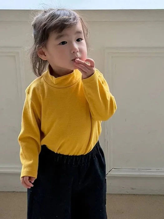 Little Foxx – Cozy Half Mock Neck Tee