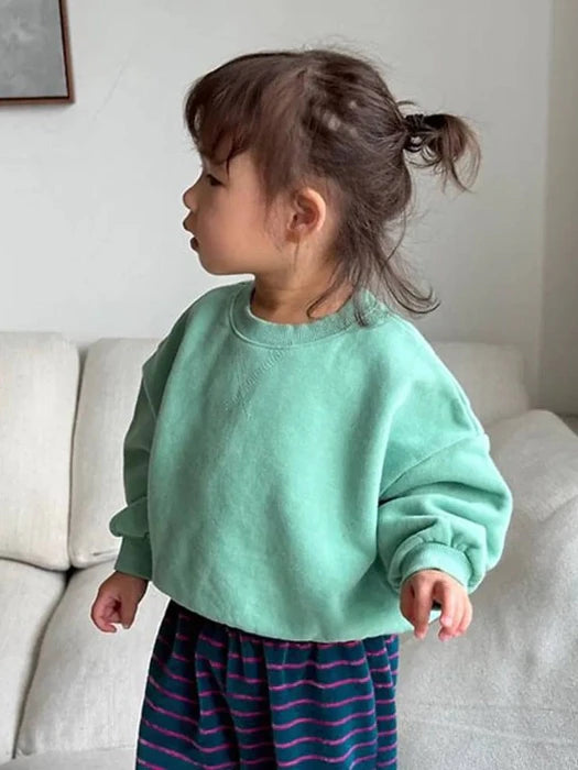Little Foxx – Cozy Fleece Washed Sweatshirt