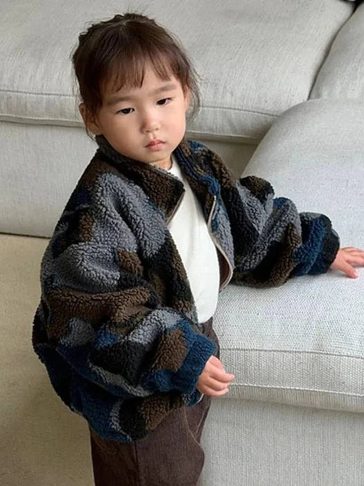 Little Foxx – Boucle Camo Jacket