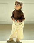 Little Foxx – Corduroy Pocket Wide Pants