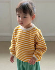 Little Foxx – Fleece Striped Binding Sweatshirt