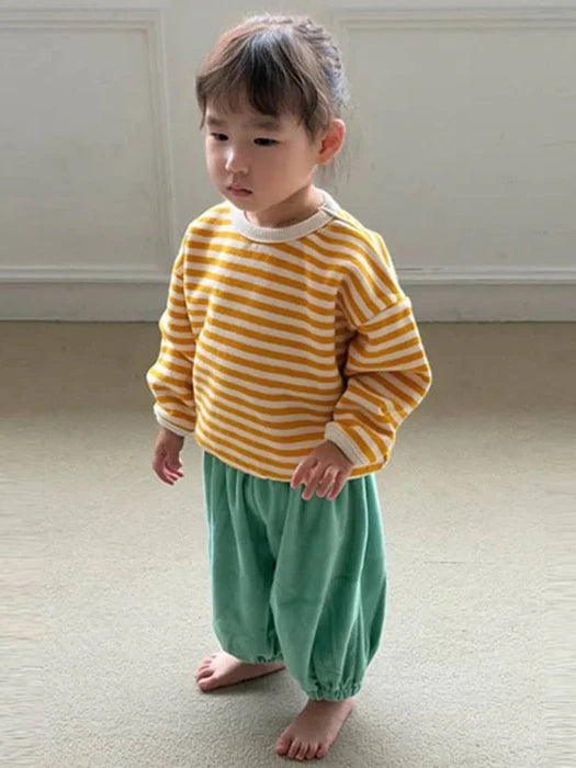 Little Foxx – Velour Barrel Pants