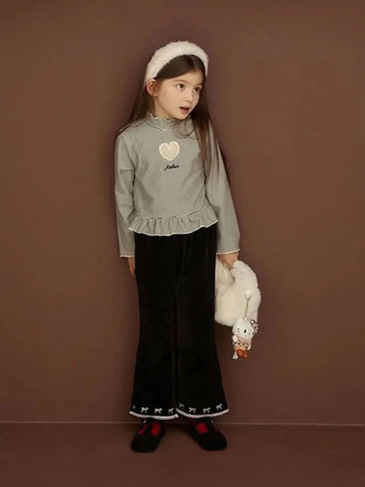 Little Foxx – Ribbon Bootcut Pants