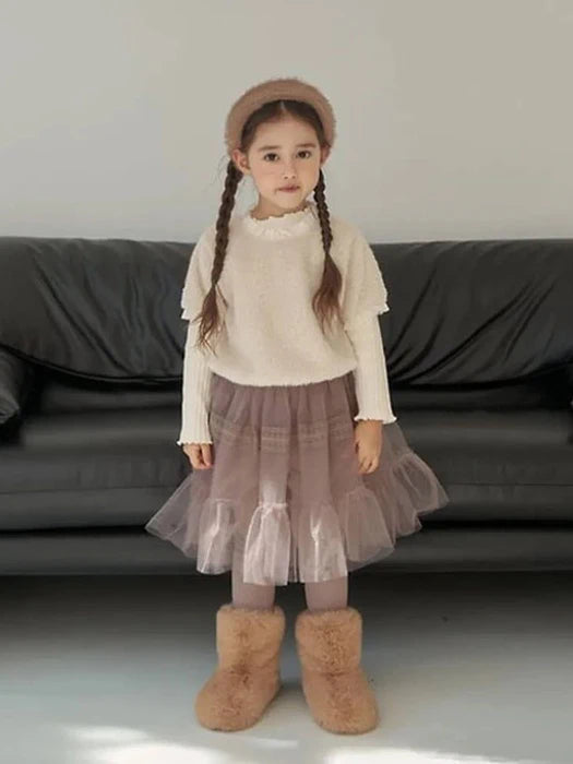 Little Foxx – Chiffon Skirt Leggings