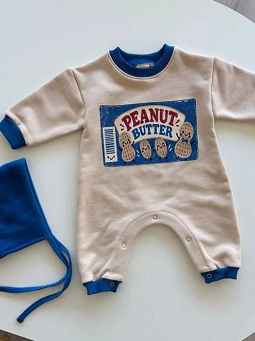 Little Foxx – Peanut Butter Baby Suit (Including Bonnet)
