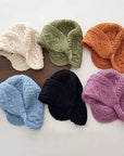 Little Foxx – Cable Knit Earflap Hat