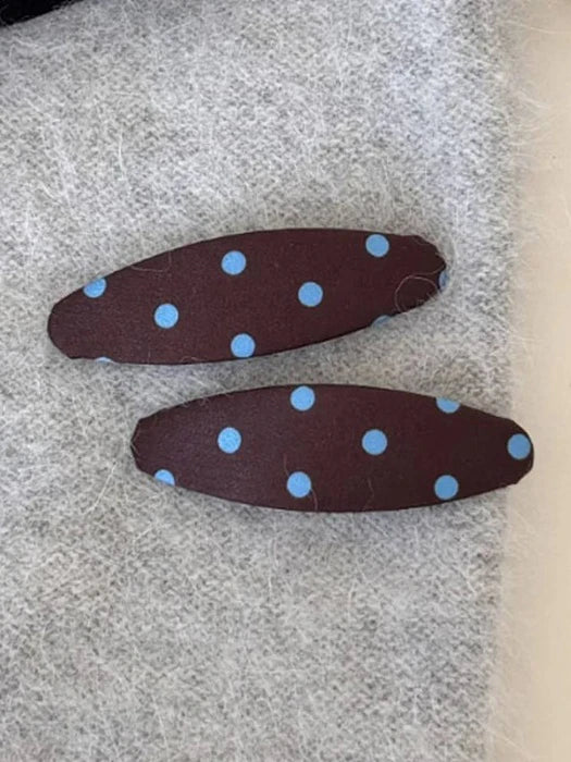 Little Foxx – Blue Dot Snap Clip Set