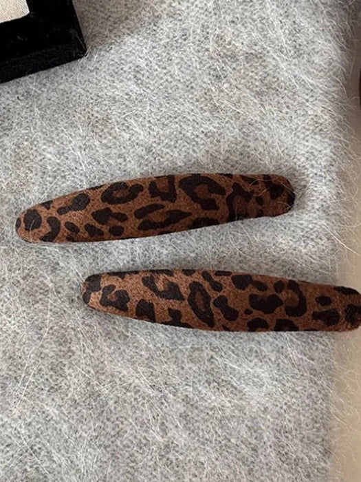 Little Foxx – Leopard Snap Clip